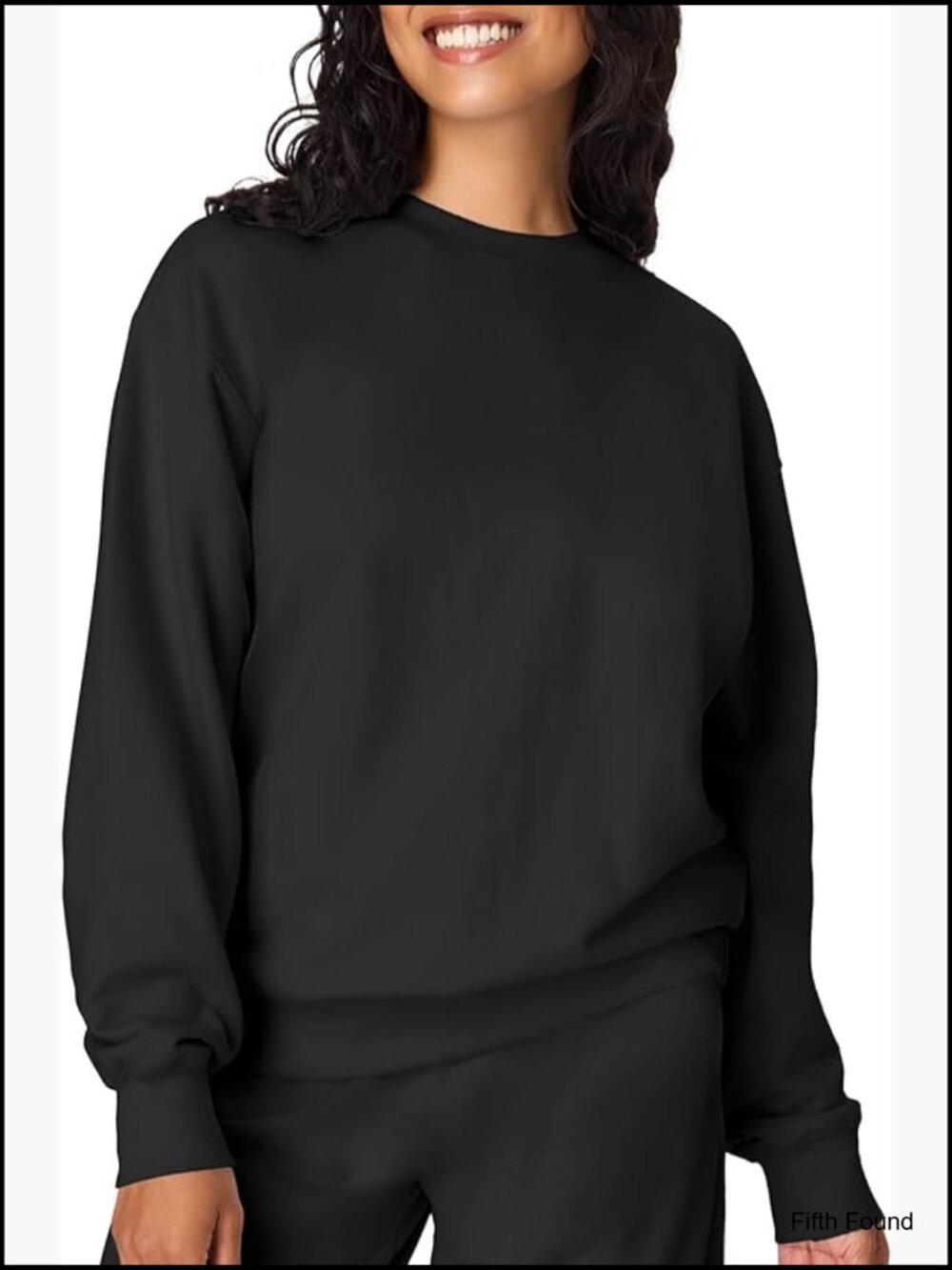 Women's Fleece Crewneck Sweatshirt Midweight Pullover